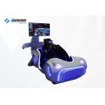 Multiplayer Game 9D VR Racing Simulator With 42 Inch Display Screen