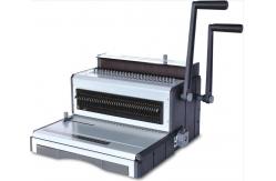 China Wire 2/1 3/1 Calendar Hole Punching Binding Machine With Handle supplier