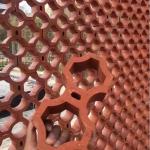 Wall Decoration Terracotta Hollow Bricks Frost Resistance Chinese Classical for sale