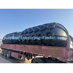 CCS Certificated High Tensile Dock Sling Type Rubber Fender With Stainless Steel Pin for sale