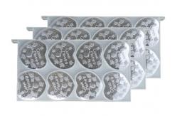 China Heart-Shaped Honey Comb Set Plastic Honey Comb Box Container for Beekeeping supplier