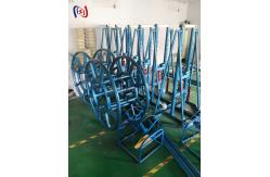 China Overhead Line Rope Reel And Stand Tensioner Electrical Cable Reel Stands supplier