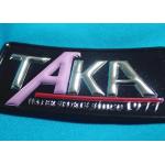 High-Frequency Patch With Embossed Logo , Customized 3D Effect TPU Heat Transfer