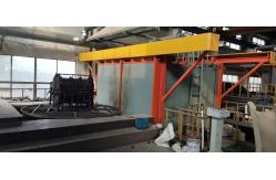 China PLC Shuttle Rotomolding Machine 1000KG Max. Weight 3000mm Max. Diameter supplier