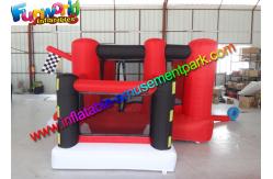 China Customized Race Inflatable Jumping House , Mini Bouncing Castle For Kids supplier