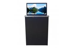 China Motorized Microphone Computer Screen Lifter With 15.6 Inch Retractable Lifting Screen supplier