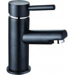 Modern Black Single Handle Basin Faucet Mixer With Ceramic Valve T8202B for sale
