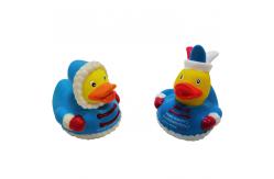 China ECO Friendly Unique Bath Rubber Ducks / Bathtub Fun Bath Toys For Toddlers supplier