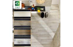 China 200x1000mm Wood Grain Ceramic Tiles Matt Finish For Living Room supplier