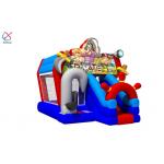 Commercial Inflatable Combos Pirate Inflatable Bouncy House With Slide For Kids for sale