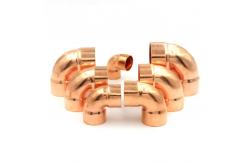 China Welded Connection Copper Nickel Elbow Pipe Fitting With Forging Technology supplier