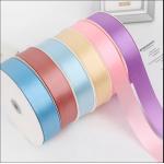Double Face and Single Face Satin Ribbon Roll for Gift Wrapping Customer Customization for sale