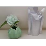 Aluminum Foil Stand Up Wine Pouch With Spout Custom Printing Spout Pouch Bags