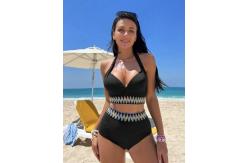 China Stylish Comfortable Strapless Bathing Suit Bandeau Design Summer Bathing Suits supplier