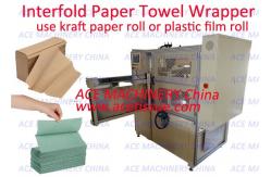 China Automatic Paper Wrapping Machine Auto Transfer For Hand Towel supplier