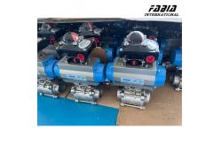 China Pneumatic Air Control Valve Butt-Weld Air Ball Valve Control Valve Versatile Applications supplier