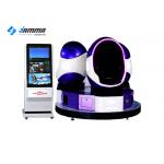 Shooting Game 9D Virtual Reality Simulator With Various Movies Galvanized Steel Frame for sale