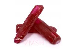 China Transparent Artificial Ruby Gemstone For Ring Necklace Free Of Inclusions supplier