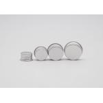 20mm Silver Aluminum Plastic Screw Cap For Pill Bottles