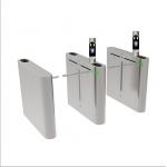 SS304 Bi Directional 450MM Drop Arm Turnstile Gate for sale