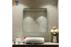 China Customized Large LED Bathroom Mirror Frameless Easy Installation And Cleaning supplier