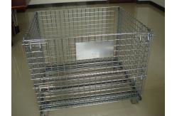 China industrial welded wire mesh pallet wire cage wire mesh container storage supplier