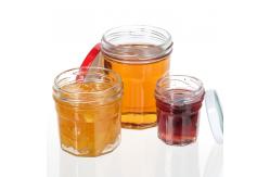 China Customized Sealed Jam Storage Jar Mini Empty Round Shape Glass Jar supplier