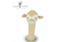 China OEM ODM Penguin  Huggable Plush Toys Loveable  Rattle Stuffed Animals 17cm supplier
