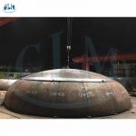 Diameter 4800mm 304l Elliptical Dish Head 2:1 Thickness 20mm for sale