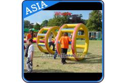 China Large Floating Wheel Inflatable Water Walking Roller Ball For Sale supplier