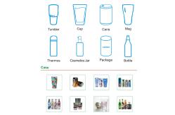 China Digital Cylindrical Printing Machine For Printing On Glass Bottles And Plastic Cups supplier
