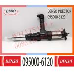 Diesel Engine 6D140 Fuel Injector 095000-6120 For Komatsu PC600 Excavator 6261-11-3100 for sale