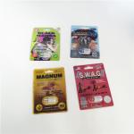 Slide Blister Card Packaging Male Enhancement Pills Packing Customized Size for sale