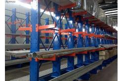 China High Capacity Steel Structural Cantilever Rack For Pipes Lumber Sheet Material supplier