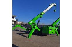 China 5ton EPA engine Spider Crawler Crane With Hydraulic Telescopic Outrigger supplier