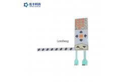 China Custom Polyester Metal Dome Membrane Switch , Two Tails Tactile Metal Dome Switch supplier