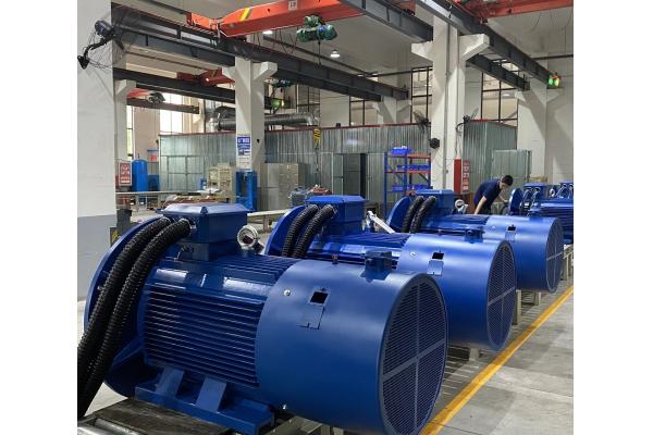 Three Phase Permanent Magnet Ac Motor For Screw Air Compressor