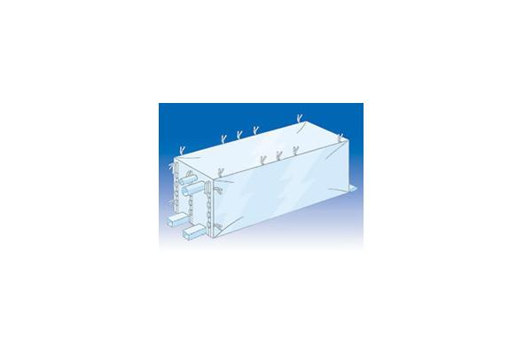 End Fill Sea Bulk Liner 20ft 40ft PE PP printed Container liners