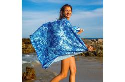 China Soft Custom Beach Towel Rectangle Shape 88% Polyester And 12%  Polyamide supplier