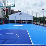 China Liri Customized Big Clear Span Tents For Outdoor Event Or Basketball Court for sale