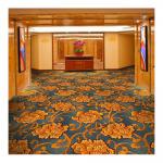 Wedding Wall To Wall Luxury Hospitality Carpet Axminster Wool Design Carpet for sale