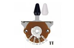 China ODM Five Way Pickup Selector Switch 10mA Electric Guitar Tone supplier