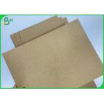 Roll 60g Sack 300g Unbleached Kraft Paper Board Sheet Rigid Food Box Material for sale