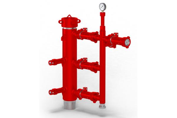 Oil Well 140mm BTC Cementing Head Cementing Tool Dual Plug