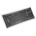 USB PS2 Ruggedized Keyboard Military Industrial 85 Keys IP67 With Touchpad
