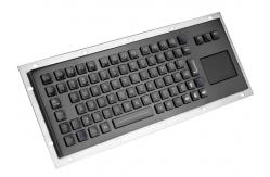 China USB PS2 Ruggedized Keyboard Military Industrial 85 Keys IP67 With Touchpad supplier