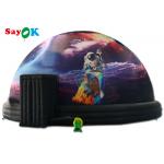 32.8ft Astronautic Inflatable Planetarium Projection Dome Tent Black Projection Tent For School for sale