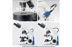 China Biogocial Stereo Compound Optical Microscope LED With Soft Pipe A12.0909-S supplier
