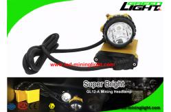 China Light Weight Mining Cap Lights 90 Degrees Rotation Adjustable Angle supplier