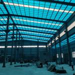 Wide Span Steel Structure Plant Light Steel Frame Construction for sale